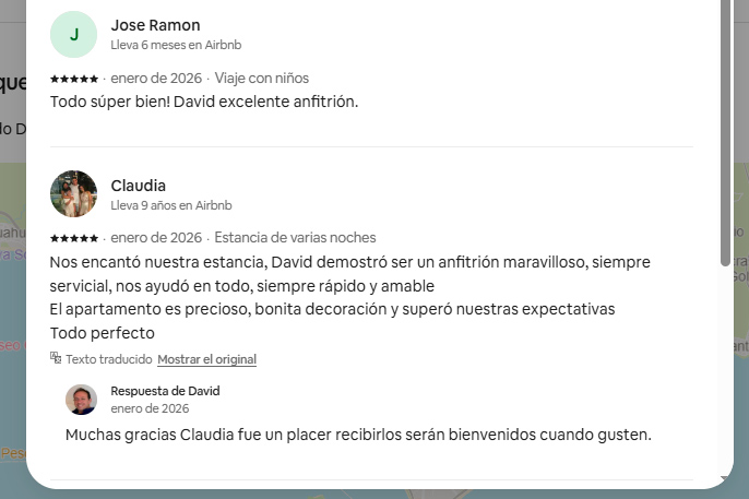 Opiniones de administraci&oacute;n en Airbnb de Montevideo